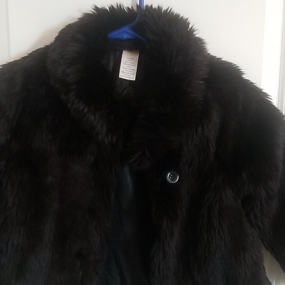 Faux fur jacket